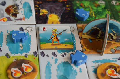 Strategy Board Game Extension for Kids, Teens and Family, Tabletop Game Nights, Ages 8 & Up, 2 to 5 Players, Kingdomino Age of Giants Expansion by Blue Orange Games