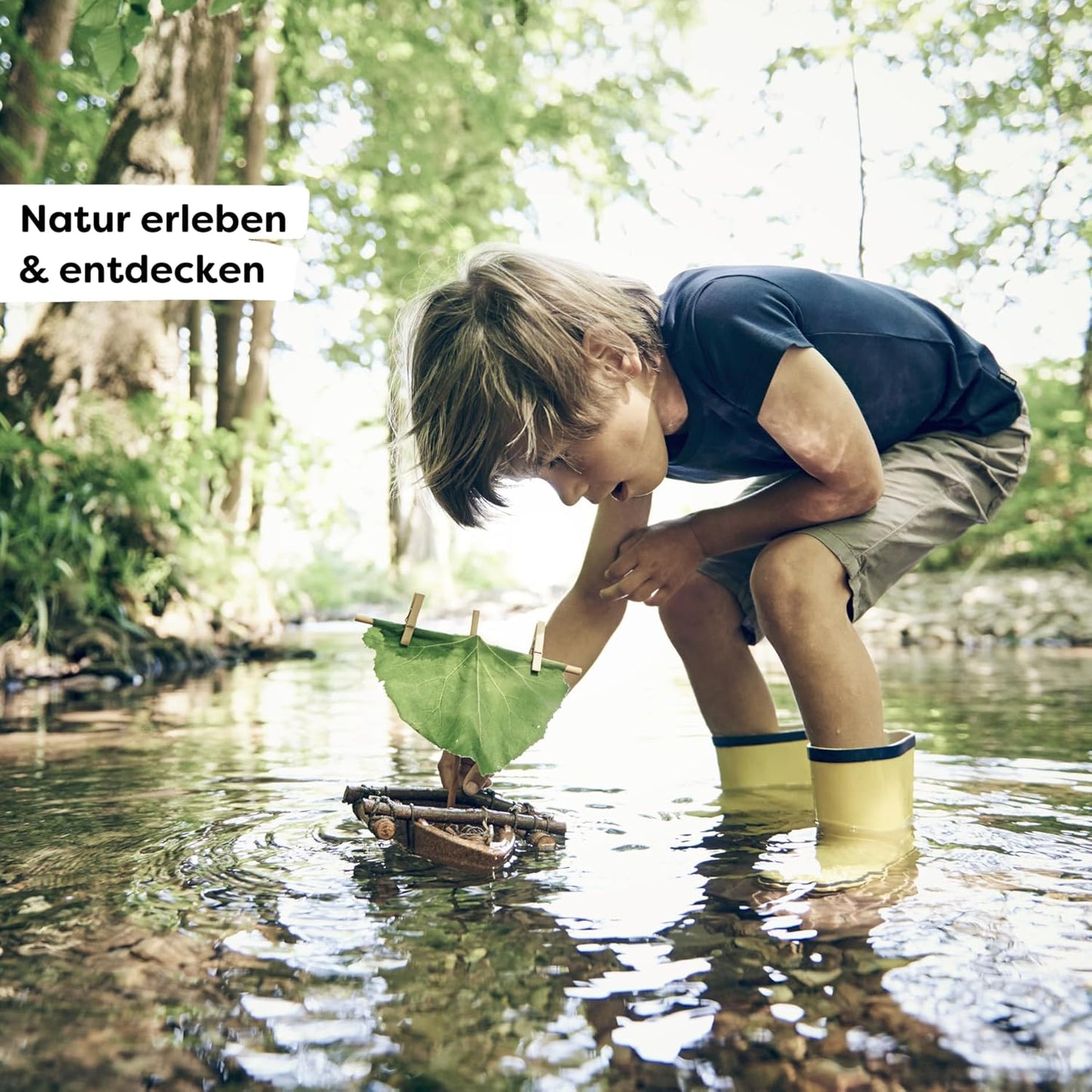 HABA DIY Cork Boat for Kids - Outdoor Toys for Kids 8 and up, STEM Craft Kit and Building Toys