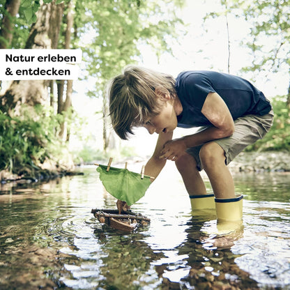 HABA DIY Cork Boat for Kids - Outdoor Toys for Kids 8 and up, STEM Craft Kit and Building Toys