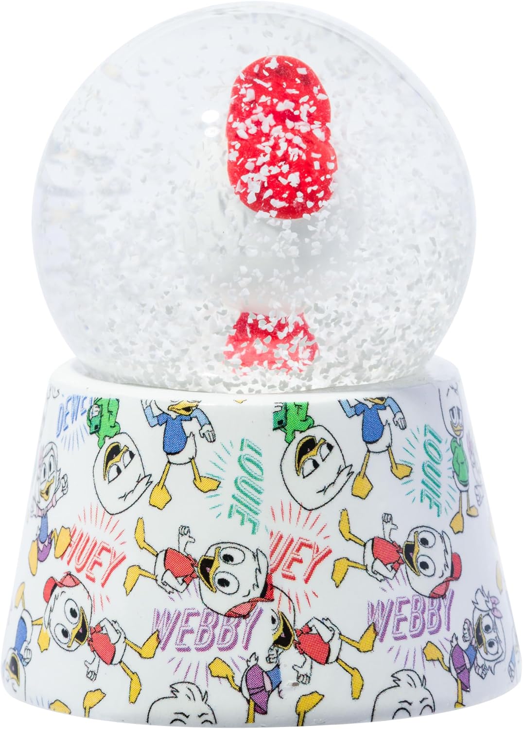 Silver Buffalo Disney Mickey and Friends Mini Light Up Snow Globe│Minnie Mouse│3.8 Inches Tall, 45mm (Small)