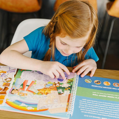 Activity Sticker Book 7 and Up The Life of Jesus Sticker Stories Puzzle Book Explore 10 New Testament Adventures 756 Reusable Stickers Spiral Binding