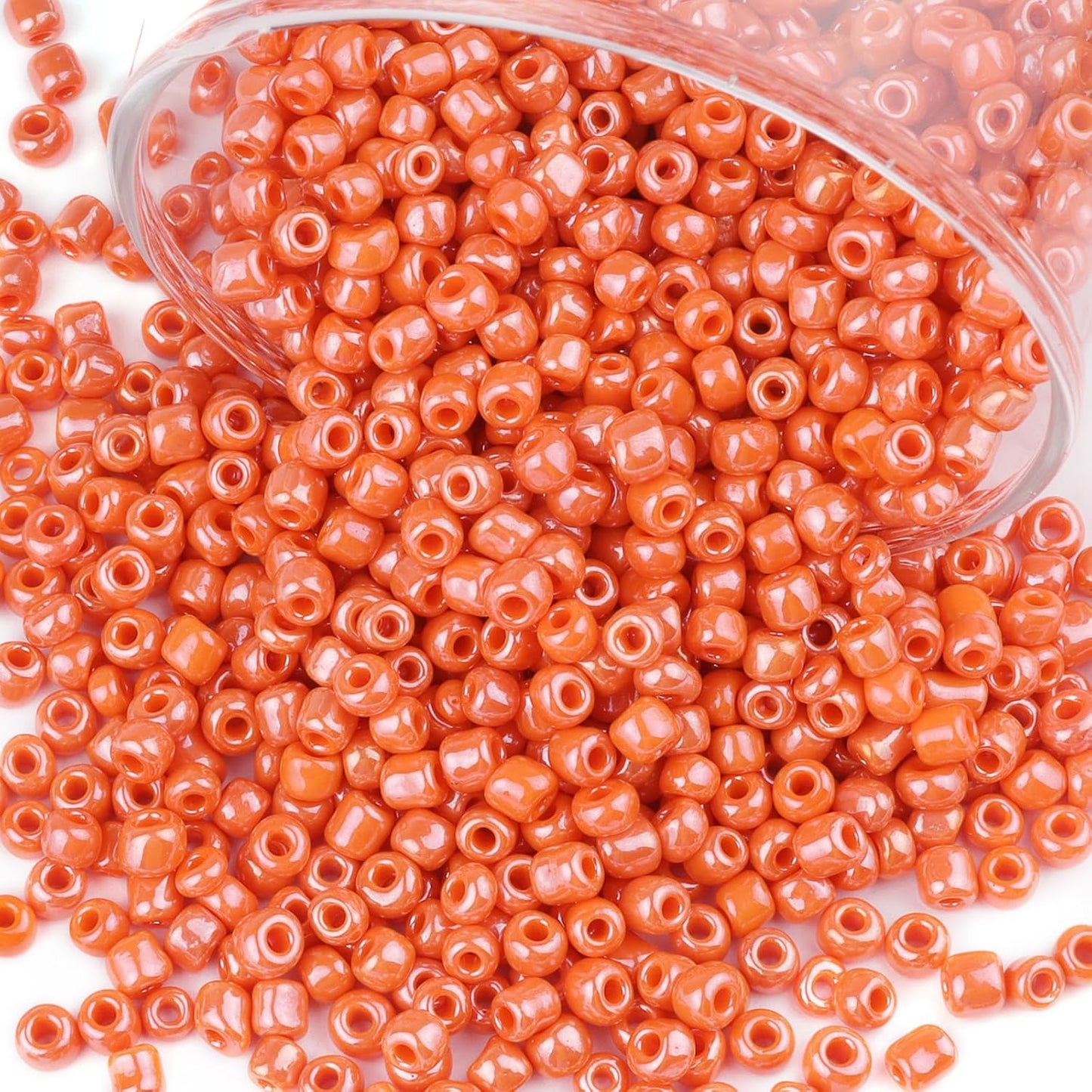 10100 Pcs Size 11/0 Glass Seed Beads, 2 mm Dark Green Small Mini Spacer Loose Pony Beads for Jewelry Making and DIY Crafts - Colors A
