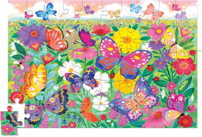 Crocodile Creek 50-Piece Jigsaw Puzzle - Fun Table or Floor Puzzles for Kids Ages 4-6 and Up - Includes Heavy-Duty Shaped Box for Storage - Shark Reef - 12" x 8" Finished