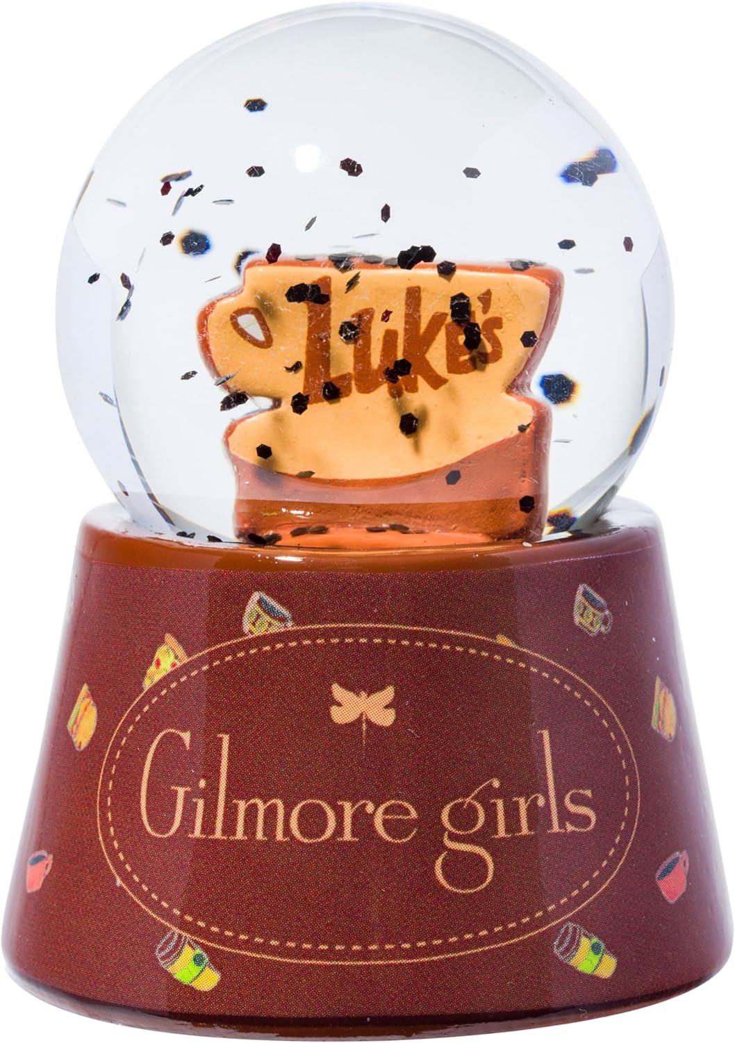 Silver Buffalo Disney Mickey and Friends Mini Light Up Snow Globe│Minnie Mouse│3.8 Inches Tall, 45mm (Small)