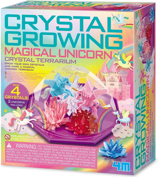 Rhode Island Novelty Crystal Growing/Magical Unicorn Crystal Terrarium