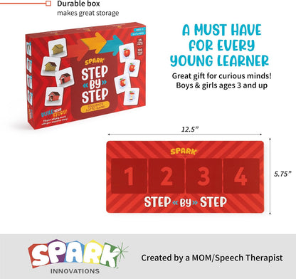 Sequence for Kids Cards, Speech Therapy Materials, Homeschool SEL, Autism, Tell A Story Picture Cards, Social Skills, Picture Cards, ESL, ELL