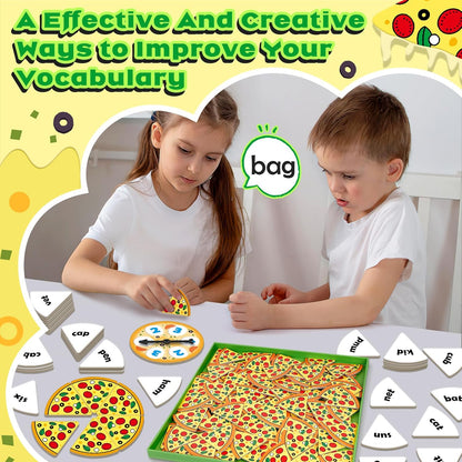 Blends & Digraphs Phonics Games for Kids, Learn to Read Phonics Flash Cards, Sight Words Word Games Spelling Reading Games, Speech Therapy Toys Kindergarten Preschool Learning Activities
