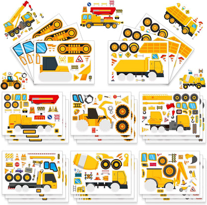 24-Sheet Make Your Own Science Sticker Kit | Microscope, DNA & Scientist Designs - Reusable Educational Decor for Classrooms & Kids Rooms