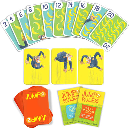 Melon Rind Jump 1, Math Game for Kids Learning Adding and Subtracting by 1, Lively, Card Game, Quick Activity for Boosting Math Confidence, Easy Screenless Fun, Perfect for Kindergarteners, Ages 5+