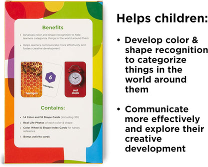 Award-Winning Flash Cards for Preschool & Kindergarten – 5-Deck Set, 180 Jumbo Cards – Learn Alphabet, Numbers, Colors, Shapes, First Words, Opposites & Rhyming – for Kids Ages 2–5