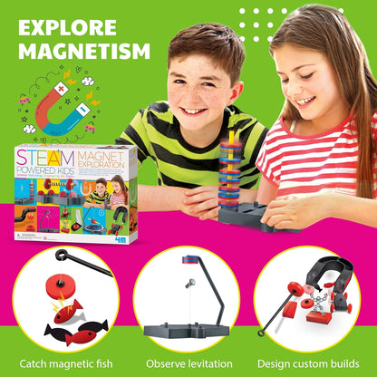 4M | STEAM Dinosaur World Exploration| Hands-On Science Kit with Dinosaur Figures & Fossil Experiments for Kids Ages 5+ - Educational Paleontology Toy Gift