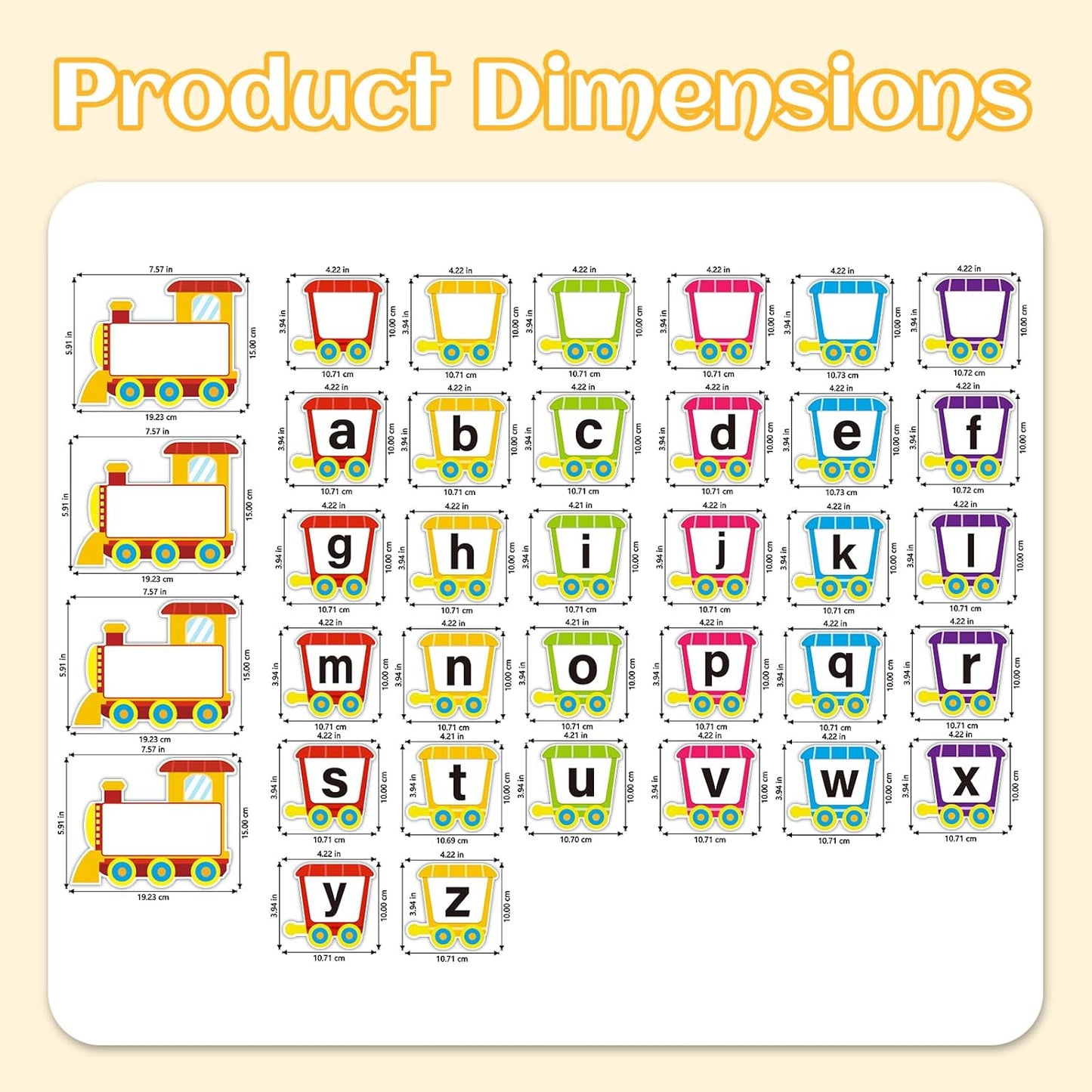 Little Train Alphabet Flash Cards Spelling Game Dry Erase Sight Word Flash Cards Learning Resources ABC Learning Classroom Games