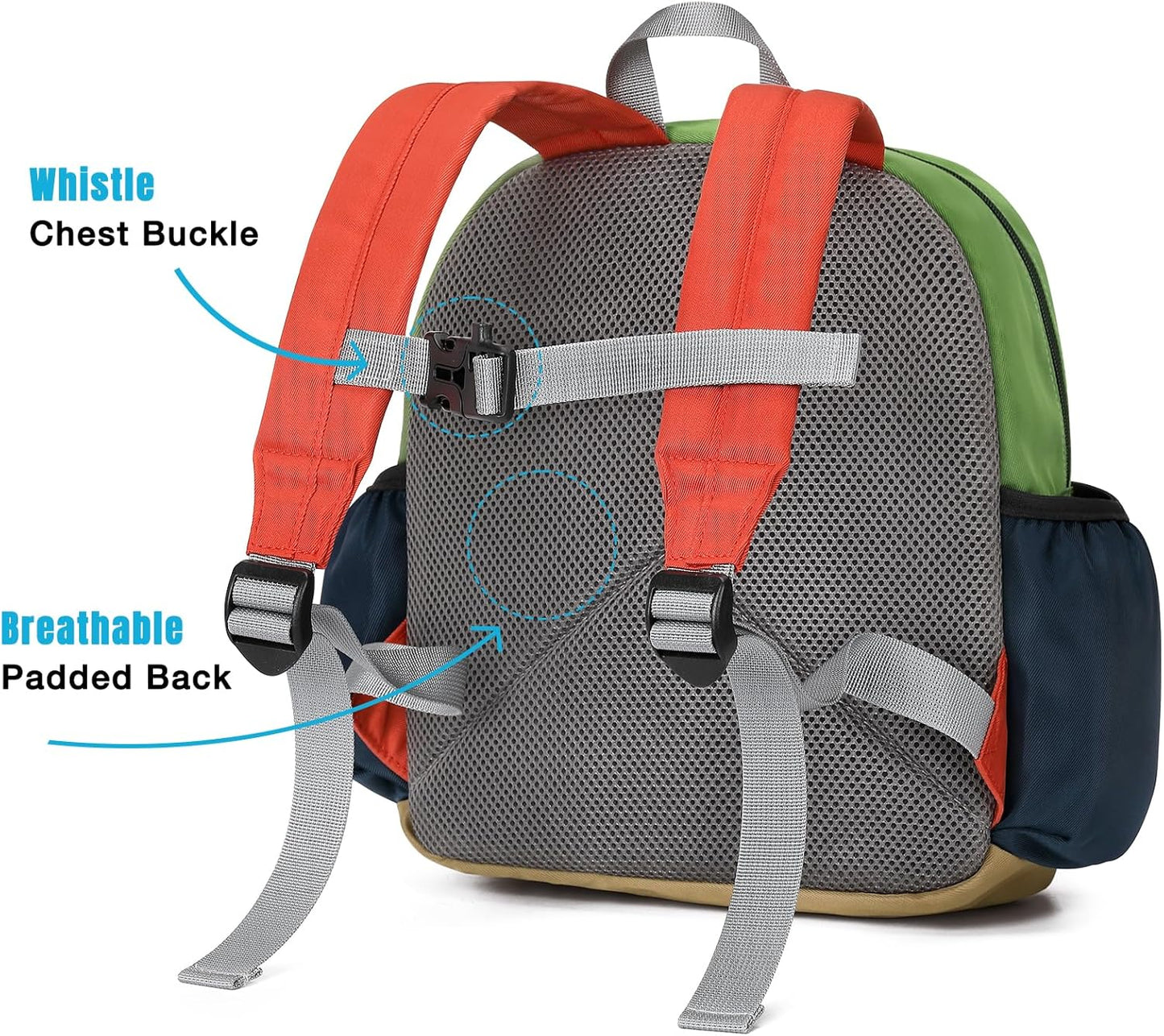 STEAMEDBUN Backpack Leash for Toddlers 1-3: Baby Backpack with Leash for Boys Girls - Anti-Lost Harness for Walking