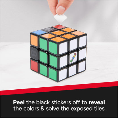 Rubik’s Cube, Apprentice, 2x2 Beginner Cube, Problem-Solving Brain Teaser, Classic Color-Matching Puzzle, Fidget Toy, Sensory Puzzle for Adults, Teens, Kids, for Ages 7 & Up
