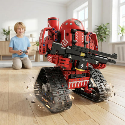STEM Toys Robot Kit, App & Remote Control Excavator for Boys, Robotics for Kids Ages 12-16, Educational RC Bulldozer Toy, STEM Kits for Kids Age 12-14, Construction Robot Gift