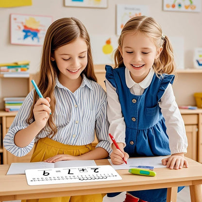 10 Pcs Number Line Dry Erase Boards Cards, Double Sided Writable and Erasable Board 0-10 on One Side 0-20 on Other Side Math Teaching Homeschool Supplies for Students, Classroom Must Haves (4” x 12”)