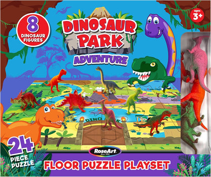 RoseArt Kids Floor Puzzle Playset - 24 Piece Jigsaw Puzzle