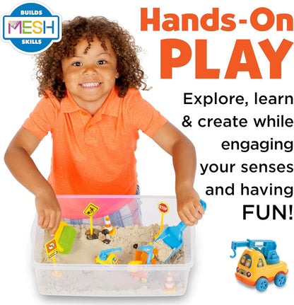 Creativity for Kids Sensory Bin: Dinosaur Dig - Toddler Sensory Toys, Sensory Bin Filler and Toddler Activities for Boys and Girls, Dinosaur Toys for Kids Ages 3-5+
