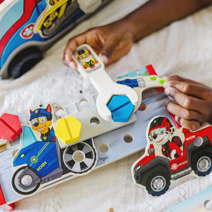 Melissa & Doug PAW Patrol Wooden See & Spell Pup Pad Game - FSC Certified