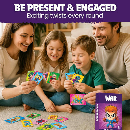 QUOKKA Memory Games for Kids Ages 4–8 – Fun Family Game with Cute Characters, Perfect for Travel, Playdates, Family Time – Educational & Engaging Playing Cards for Kids, Easy to Learn, Fast to Play