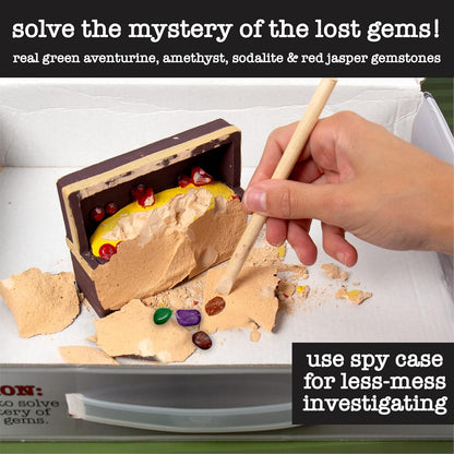 The Young Scientists Club Top Secret Spy Science Kit, Detective Kit for Kids, Crime-Solver Set for Spy Parties, Great Science Toy Gift for Boys and Girls, Be Your Own Secret Agent, Ages 8, 9, 10