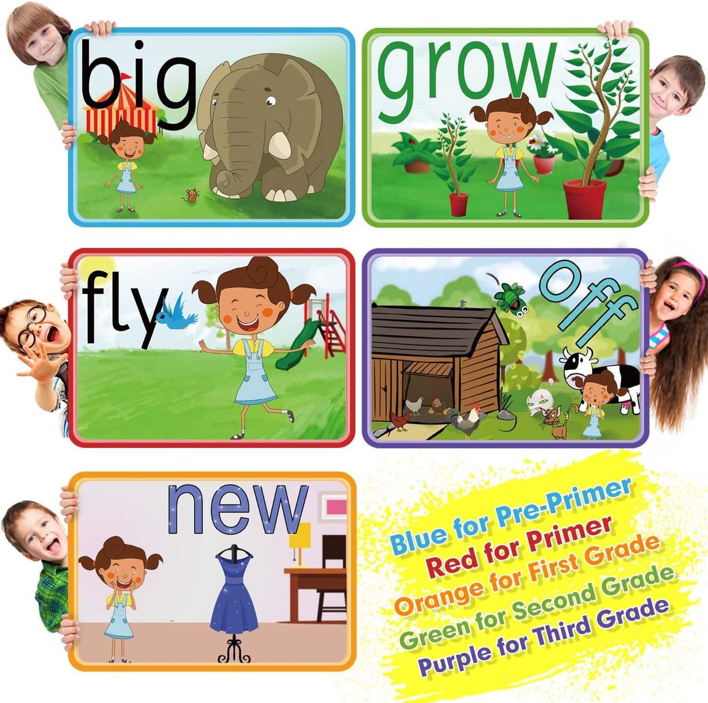 SpringFlower 712 Sight Words Flash Card,600 Dolch & Fry High Frequency Sight Word,112 Phonic Flash Cards for Kindergarten Homeschool Supplies Games for Kids Pre-K, Kindergarten, 1st, 2nd, 3rd Grade