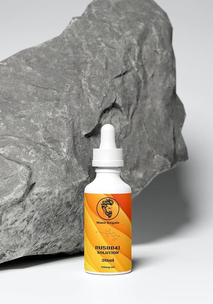 RU58841 5% Solution (50mg/ml) - DHT Blocker - Advanced Hair Loss Treatment - Anti-Androgen Hair Tonic - Promotes Hair Regrowth and Prevents Male Pattern Baldness - 30ml