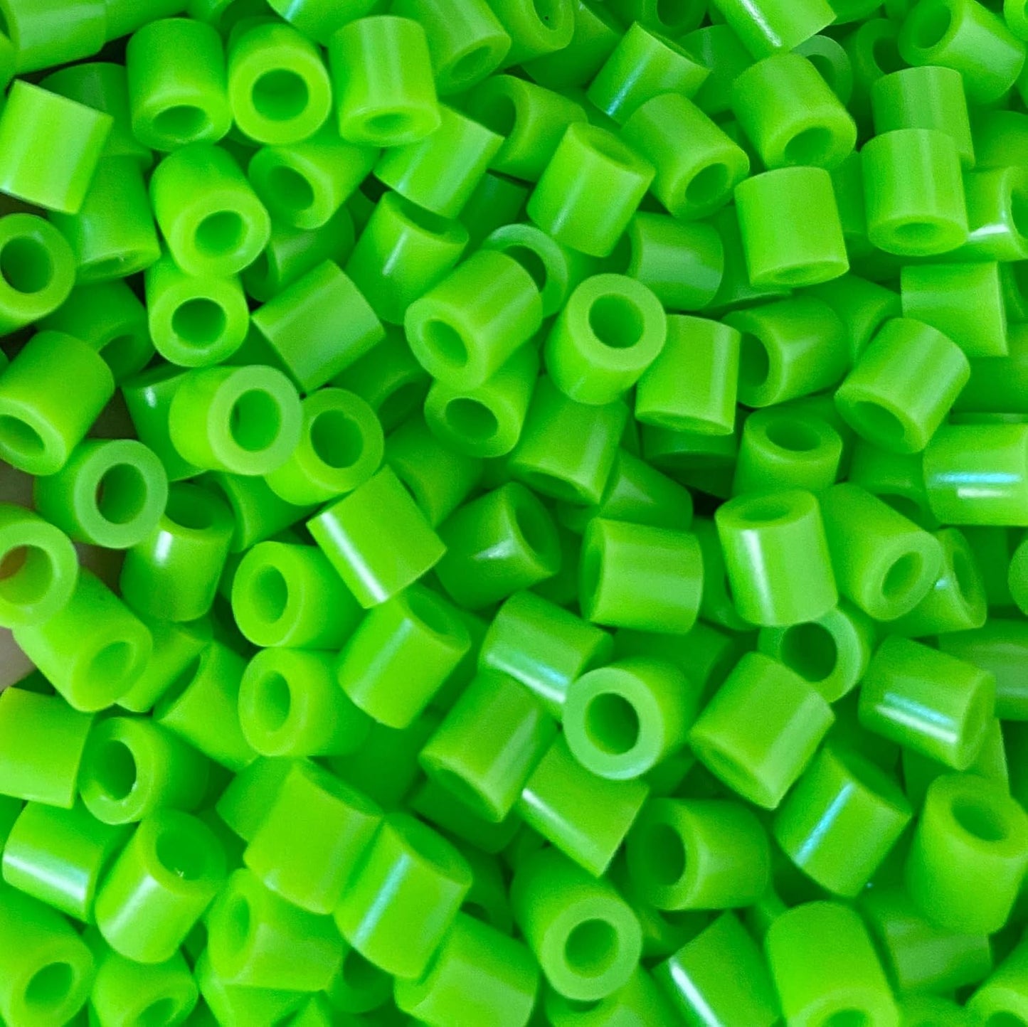 OEEKOI 5500Pcs Fuse Beads - 5mm Bulk Melting Beads for Crafts, Ideal for Christmas Birthday Gifts,Clear