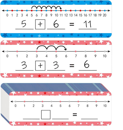 10 Pack Dry Erase Math Hundred Board Card Laminated Double Sided Number 1-100 Chart Easy to Write Consecutive Number Counting Chart for Students Math Manipulatives