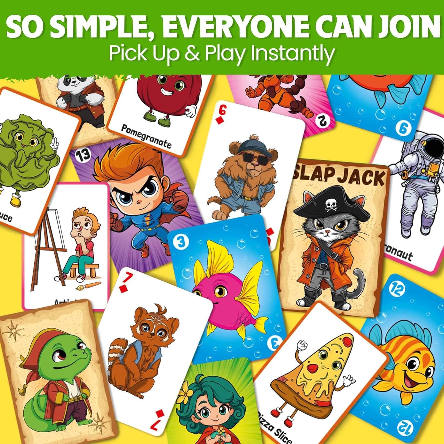 QUOKKA Memory Games for Kids Ages 4–8 – Fun Family Game with Cute Characters, Perfect for Travel, Playdates, Family Time – Educational & Engaging Playing Cards for Kids, Easy to Learn, Fast to Play
