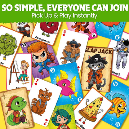 QUOKKA Memory Games for Kids Ages 4–8 – Fun Family Game with Cute Characters, Perfect for Travel, Playdates, Family Time – Educational & Engaging Playing Cards for Kids, Easy to Learn, Fast to Play