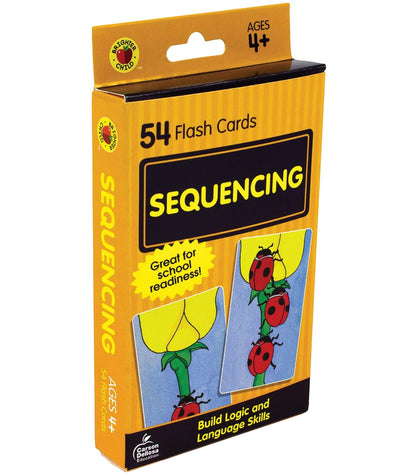 Carson Dellosa | Sequencing Flash Cards | Ages 4+, 54ct