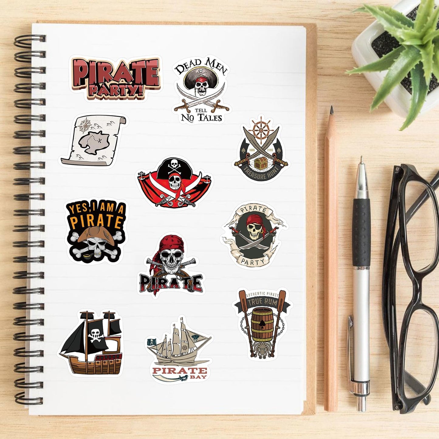 Science Laboratory Stickers, 50pcs Funny Science Laboratory Decals for Kids Teens, Physics Biology Chemistry Experiment Sticker, Waterproof Vinyl Stickers for Water Bottle Laptop Luggage Guitar