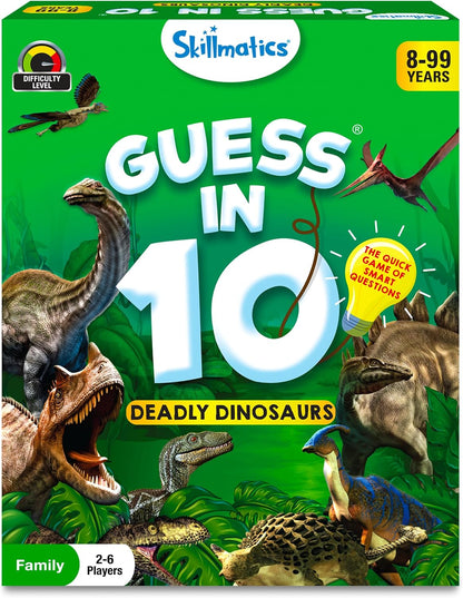 Skillmatics Guess in 10 NASA Space, Perfect for Boys, Girls, Kids & Families Who Love Card Games, Educational Toys, Travel Games, Gifts for Ages 8, 9, 10 and Up