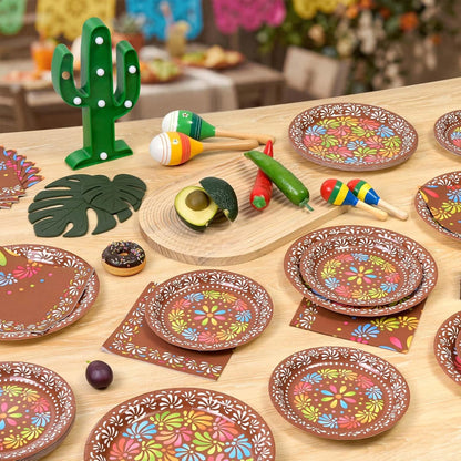 WERNNSAI Science Party Decorations - 48 Pcs Science Plates and Napkins Mad Scientist Birthday Decoration Chemistry Party Plates Set Little Scientist Labratory Favors Serves 16 Guests