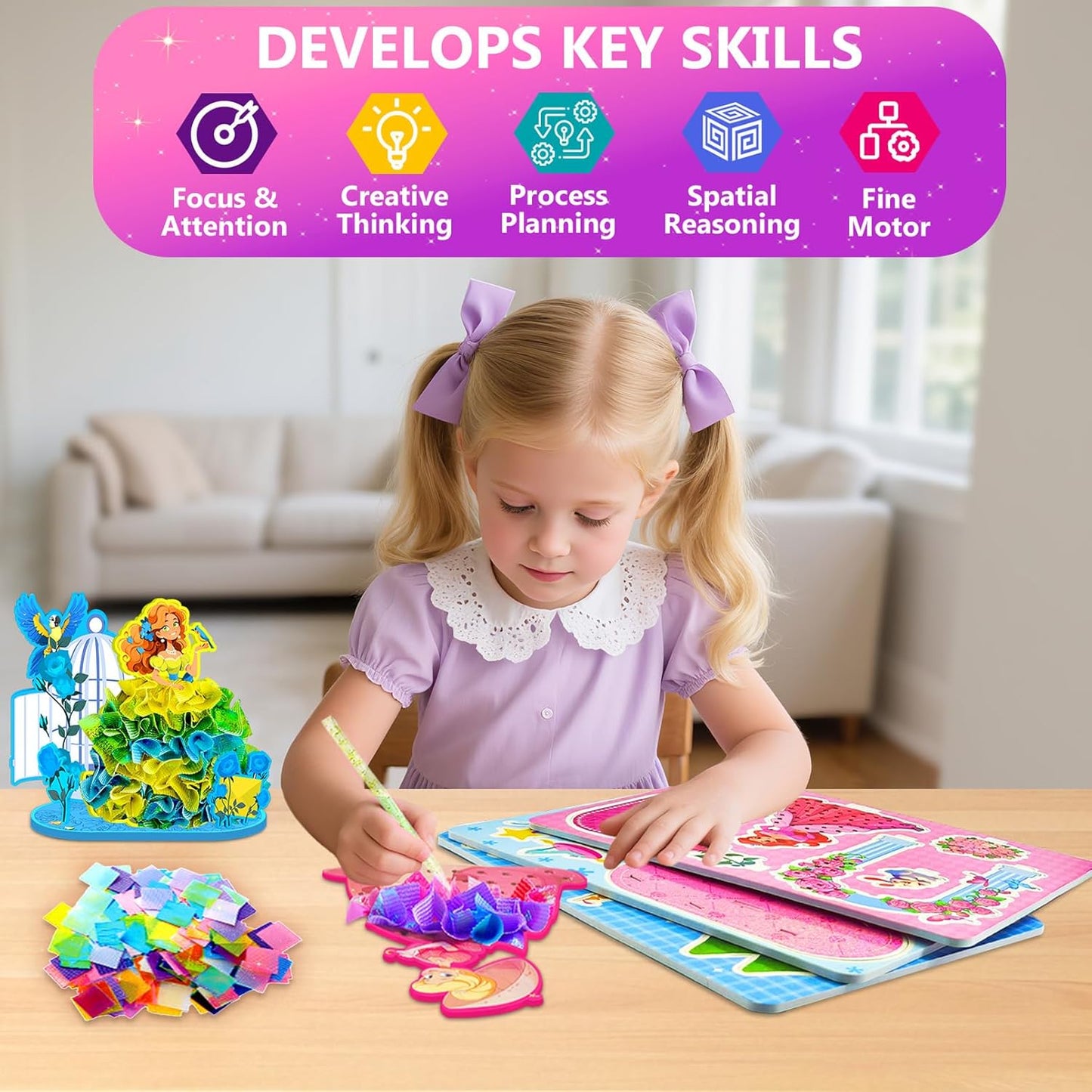 Search and Find Books for Kids 3-5, Reusable Preschool Learning Activities, Perfect Road Trip Essentials, Educational Toys, 28 PCS Busy Books for 3 4 5 6 Year Old Boys Girl Christmas Birthday Gifts