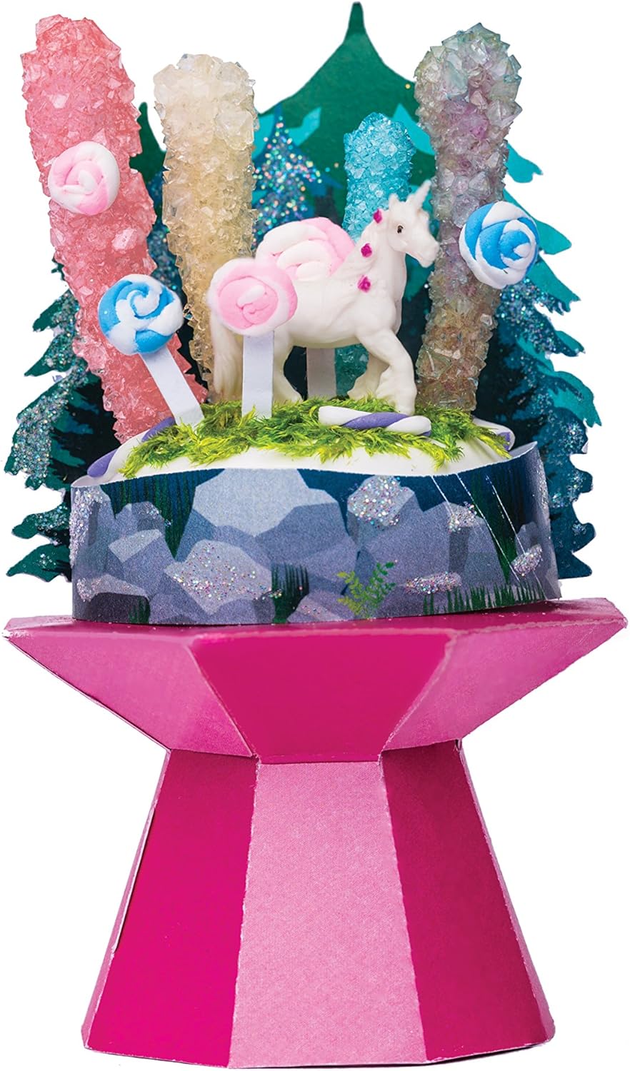 Grow Your Own Crystal Mini Worlds (Klutz Craft and Science Kit)