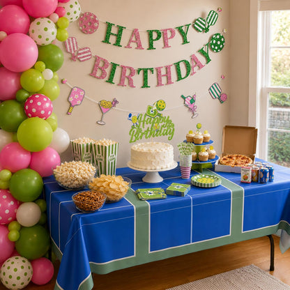 Blue Orchards Science Table Covers (Pack of 3) - 54"x108" XL - Science Birthday Party Decorations, Chemistry Party, Laboratory Theme Table Cloth