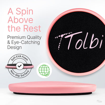 Premium Turning Boards for Dancers – Improve Spins, Technique & Balance, Ideal Turn Board for Ballet, Dancing & Figure Ice Skating, Portable Spin Disc for Dance & Spinner Disk Training Equipment