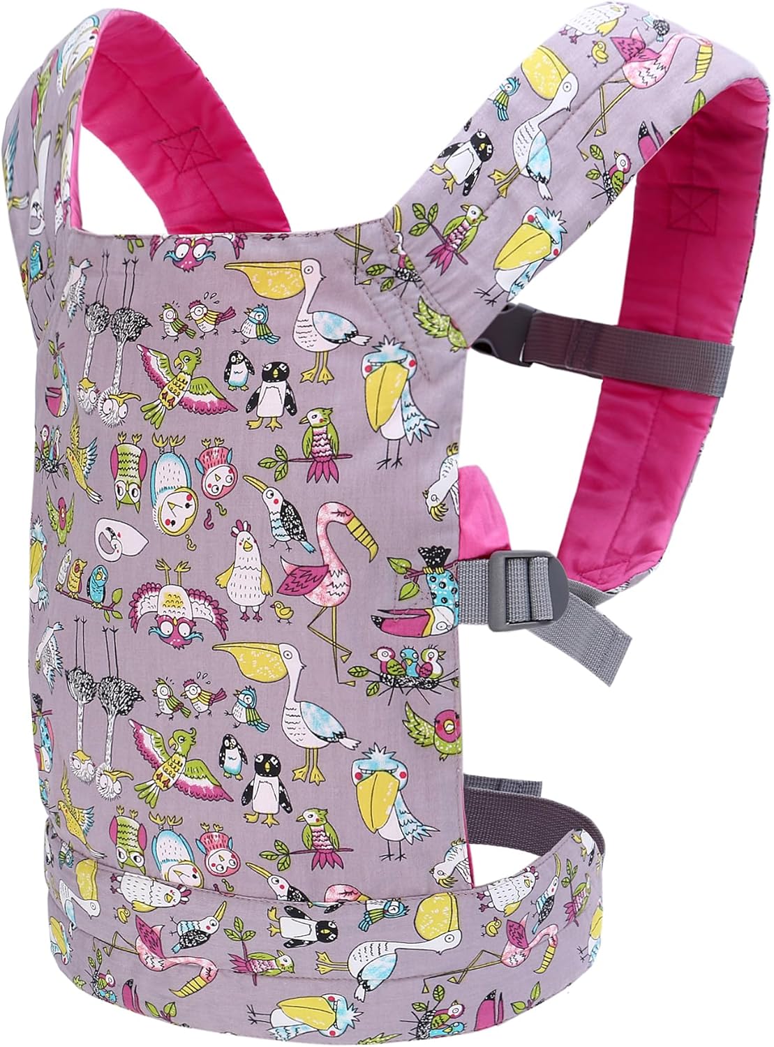 Miracle Baby Doll Carrier for Kids, Front and Back Baby Doll Accessories Backpack Kid Toddlers Play Toy Baby Carriers with Adjustable Straps for Little Girls