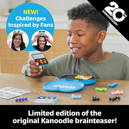 Educational Insights Kanoodle Fan Edition - 20th Anniversary (Magenta) - 3D Puzzles for Kids, Teens, and Adults, Brain Teasers for Kids 8-12, Challenging Logic Puzzles, Single Player Puzzle Toys