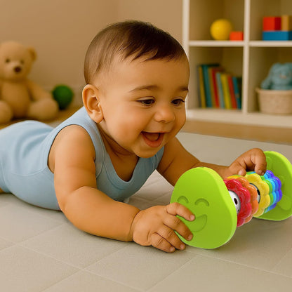 Imagimake Stacking Pots Toys | Leaps & Bounds 6+ Month Old Baby Toy | Learning Toy for Infant & Toddler | 5-in-1 Play & Learn | Stacking, Nesting, Pretend Play | First Birthday Gifts for Girls & Boys