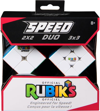 Rubik’s Cube, 3x3 Magnetic Speed Cube for Super Fast Solves, Twisting Fidget Toy, Challenging Brain Teaser & Sensory Puzzle for Adults, Teens, & Kids, for Ages 8 & Up