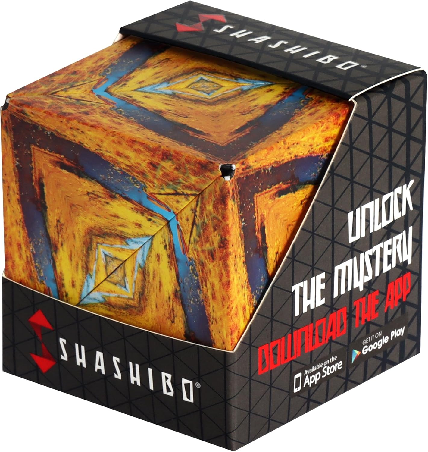 Shashibo Shape Shifting Box - Award-Winning STEM Fidget Toy with Ultra Strong Magnets - Puzzle Cube Transforms Into 100+ Shapes, Perfect Sensory Gift for Kids, Teens, and Adults (Artic)