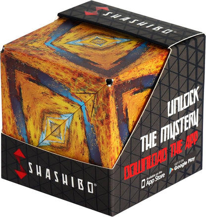 Shashibo Shape Shifting Box - Award-Winning STEM Fidget Toy with Ultra Strong Magnets - Puzzle Cube Transforms Into 100+ Shapes, Perfect Sensory Gift for Kids, Teens, and Adults (Artic)