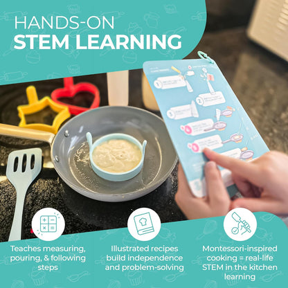 Tovla Jr. My First Food Science Kit – Edible Slime + Fun Experiments – STEM Montessori-Inspired Activity Set for Ages 5-8