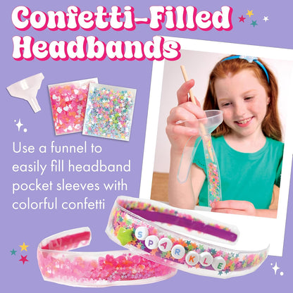 Creativity for Kids Chic Boutique: DIY Headbands Craft Kit - Create 5 Unique Designs for Girls | Spring Crafts (Ages 6+)