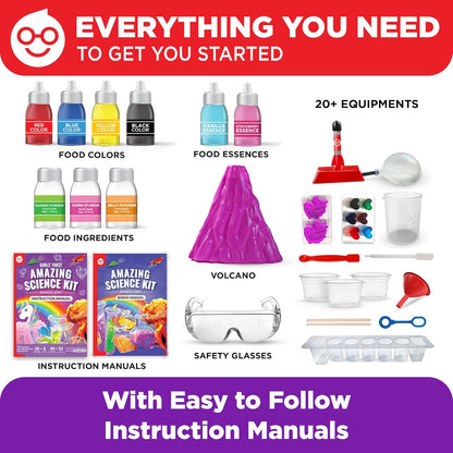 Doctor Jupiter Preschool Science Kit for Kids Ages 3-5 | Toddler Learning Activities, Birthday Gift Ideas for 3-4-5 Year Old Girls | Learning & Educational Toy STEM Kit with 100+ Experiments