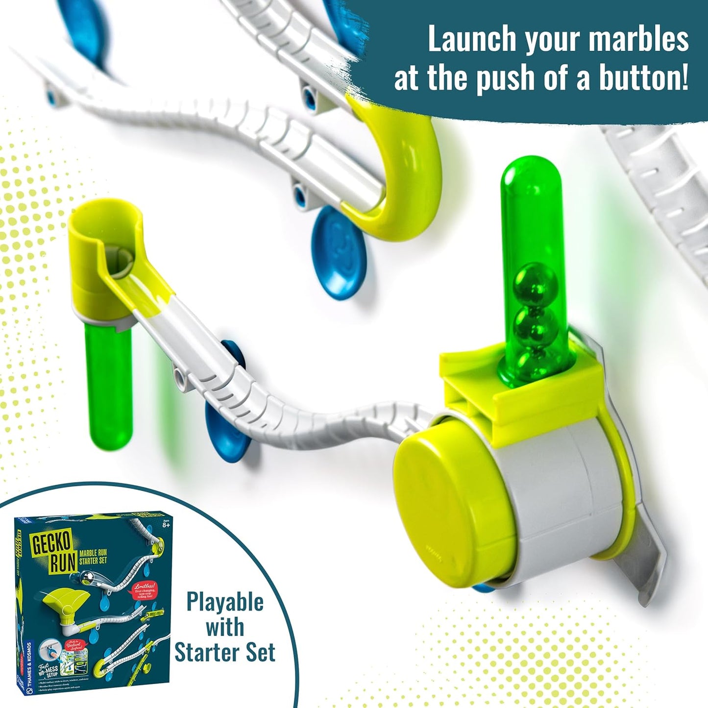 Gecko Run: Marble Run Snake Expansion Pack