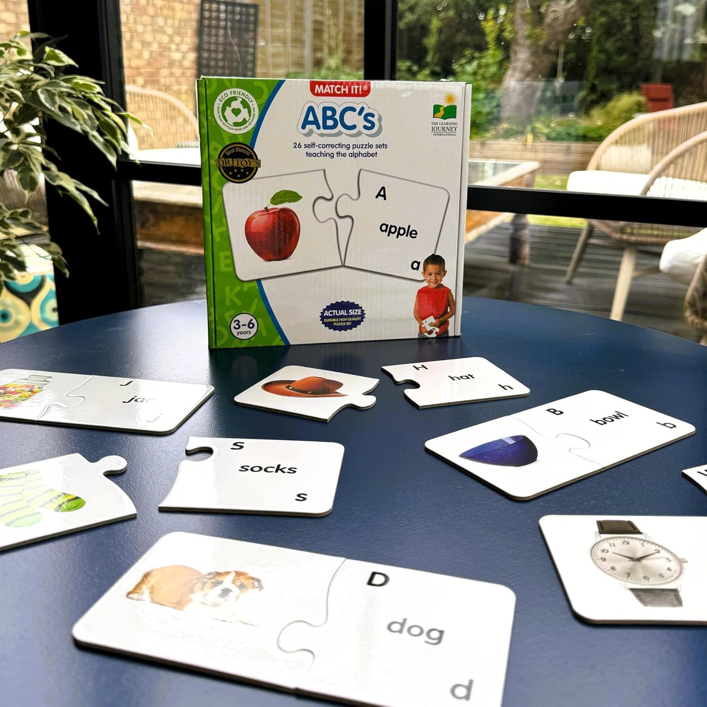 The Learning Journey: Match It! - ABCs - ABC Puzzle, Alphabet Puzzles for 2 Year Olds, Alphabet Puzzles For Kids Ages 3-5, Pre Kindergarten Learning Materials, Award Winning Educational Toys